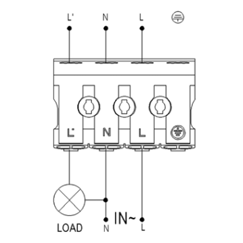 NAŚWIETLACZ OGRODOWY PODWÓJNY TOS DUO LED ADVITI AD-NL-6603WLR4 2x20W IP65