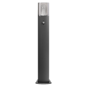 OPRAWA OGRODOWA - SŁUPEK ADVITI PEONIA AD-OP-6582BE27PPR E27 15W IP54 + PIR