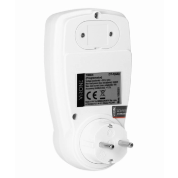 ELEKTRONICZNY PROGRAMATOR CZASOWY TIMER VIRONE DT-1(GS) SCHUKO