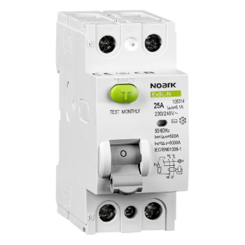 NOARK EX9L-N 2P 25A 30MA