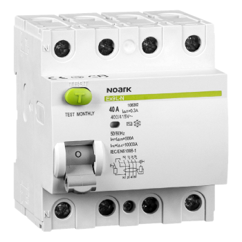 NOARK EX9L-N 4P 40A A 30MA