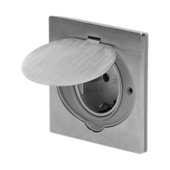 GNIAZDO ELEKTRYCZNE ORNO OR-AE-1397(GS) 2P+Z SCHUKO