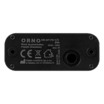 PRZYCISK DZWONKOWY ORNO OR-DP-PD-1/B