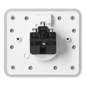 GNIAZDO PODTYNKOWE ORNO OR-GM-9031/W 2P+Z BIAŁE IP55