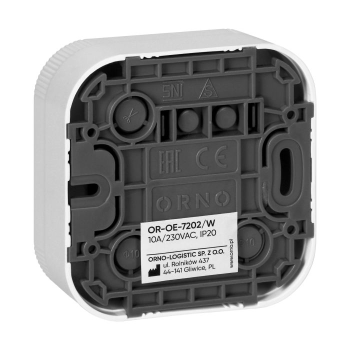 ŁĄCZNIK SCHODOWY ToDo ORNO OR-OE-7202/W NATYNKOWY 230V IP20 1szt.