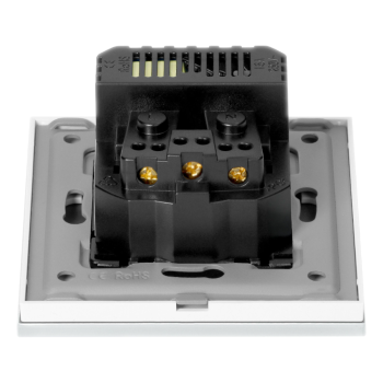 POJEDYNCZE GNIAZDO 2P+Z SCHUKO ORNO OR-AE-13308(GS)/W 2x USB PODTYNKOWY IP20