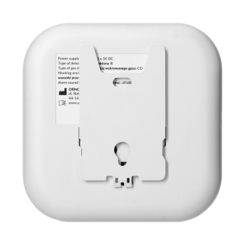 BATERYJNY CZUJNIK TLENKU WĘGLA (CZADU) Z WBUDOWANĄ BATERIĄ ORNO OR-DC-639