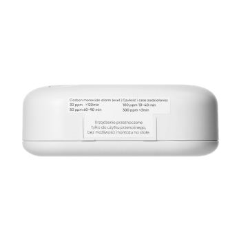 BATERYJNY CZUJNIK TLENKU WĘGLA (CZADU) Z WBUDOWANĄ BATERIĄ ORNO OR-DC-639