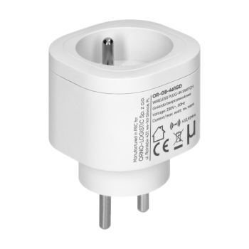 ZESTAW 2 MINI GNIAZD BEZPRZEWODOWYCH STEROWANYCH PILOTEM ORNO OR-GB-462