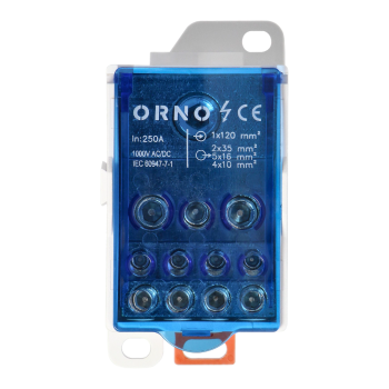 BLOK ROZDZIELCZY ORNO OR-LZ-8207/250 250A