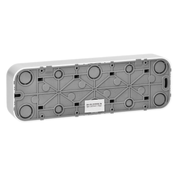 GNIAZDO POCZWÓRNE 4x2P+Z ORNO OR-OE-7210(GS)/W SCHUKO NATYNKOWE IP20