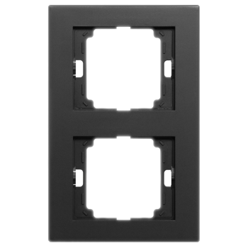 RAMKA PODWÓJNA DO SERII ONYX ORNO OR-OE-7520/2/V/B PIONOWA IP20 10szt