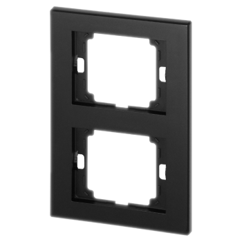 RAMKA PODWÓJNA DO SERII ONYX ORNO OR-OE-7520/2/V/B PIONOWA IP20 10szt