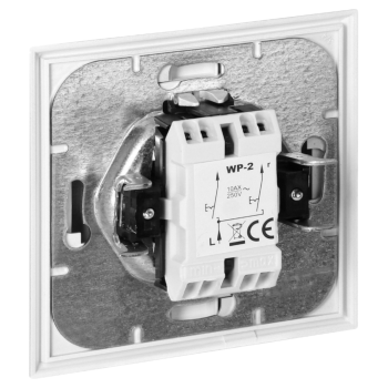 ŁĄCZNIK ŚWIECZNIKOWY LUNA ORNO OR-OE-7601/W PODTYNKOWY IP20 5szt