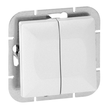 ŁĄCZNIK ŚWIECZNIKOWY PEARL ORNO OR-OE-7701/P/W + PODŚWIETLENIE PODTYNKOWY IP20 10szt