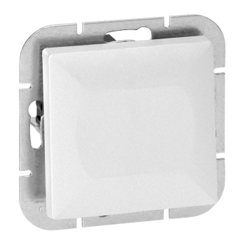 ŁĄCZNIK KRZYŻOWY PEARL ORNO OR-OE-7703/P/W + PODŚWIETLENIE PODTYNKOWY IP20