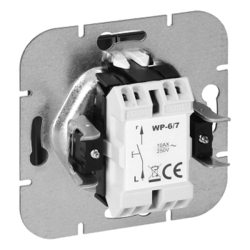 PRZYCISK DZWONKA PEARL ORNO OR-OE-7704/P/B + PODŚWIETLENIE PODTYNKOWY IP20