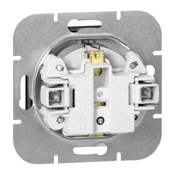 GNIAZDO POJEDYNCZE PEARL ORNO OR-OE-7705(GS)/B SCHUKO PODTYNKOWE IP20 10szt