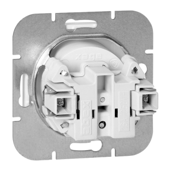 GNIAZDO POJEDYNCZE PEARL ORNO OR-OE-7705/2P/W PODTYNKOWE IP20 10szt