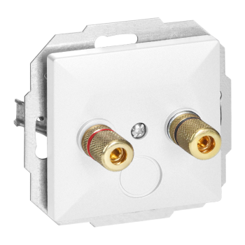 GNIAZDO GŁOŚNIKOWE PEARL ORNO OR-OE-7711/W PODTYNKOWE IP20