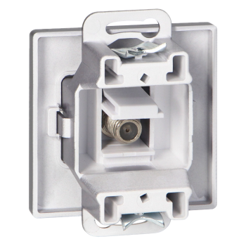 GNIAZDO POJEDYNCZE TYPU F PEARL ORNO OR-OE-7714/A PODTYNKOWE IP20