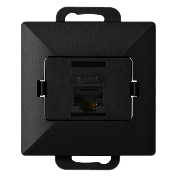 GNIAZDO POJEDYNCZE 1xRJ45 CAT.5 PEARL ORNO OR-OE-7715/B PODTYNKOWE IP20