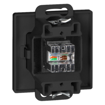 GNIAZDO POJEDYNCZE 1xRJ45 CAT.5 PEARL ORNO OR-OE-7715/B PODTYNKOWE IP20