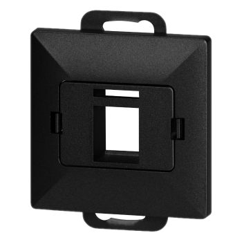 POJEDYNCZY ADAPTER RJ45 + PŁYTKA CZOŁOWA PEARL ORNO OR-OE-7717/B PODTYNKOWE IP20