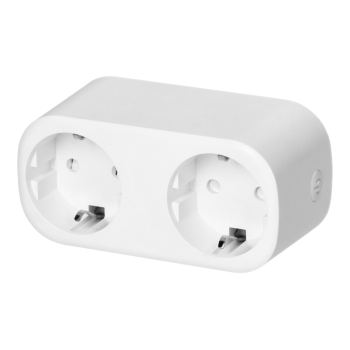 BEZPRZEWODOWY ROZGAŁĘŹNIK PODWÓJNY SCHUKO ORNO OR-SH-17510(GS)/W Tuya Smart Wi-Fi