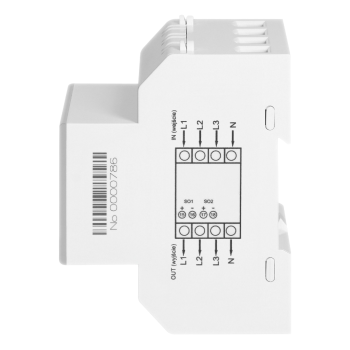 3-FAZOWY LICZNIK ENERGII ORNO OR-WE-528 MID NA SZYNĘ DIN