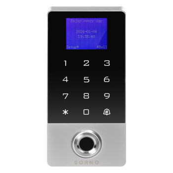 ZAMEK SZYFROWY DOTYKOWY WIFI ORNO OR-ZS-829 IP68 TUYA CZYTNIK RFID CZYTNIK LINII PAPILARNYCH