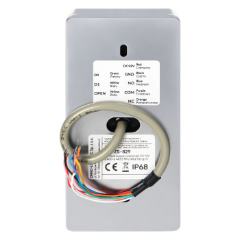 ZAMEK SZYFROWY DOTYKOWY WIFI ORNO OR-ZS-829 IP68 TUYA CZYTNIK RFID CZYTNIK LINII PAPILARNYCH