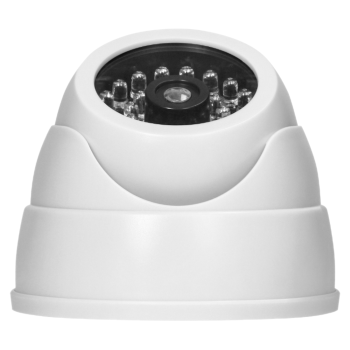 BATERYJNA ATRAPA KOPUŁKOWEJ KAMERY CCTV Virone CD-4/W PODCZERWIEŃ
