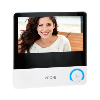 ZESTAW WIDEODOMOFONOWY VIRONE AVONI MULTI VDP-77 WiFi CZYTNIK RFID 2K Aplikacja