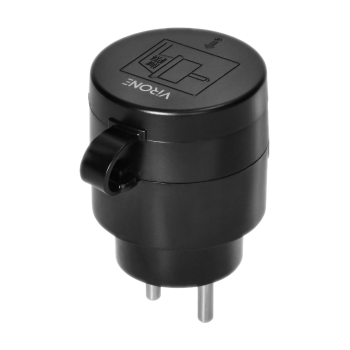 2 MINI GNIAZDA BEZPRZEWODOWE STEROWANE PILOTEM Virone RS-7(GS) SCHUKO IP44 HERMETYCZNE