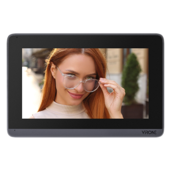 ZESTAW WIDEODOMOFONOWY BEZPRZEWODOWY SINNI VIRONE VDP-76/B WiFi Aplikacja FullHD