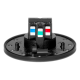 GNIAZDO PODTYNKOWE ORNO OR-GM-9030/B 2P+Z CZARNE IP55