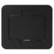 GNIAZDO PODTYNKOWE ORNO OR-GM-9031/B 2P+Z ALUMINIUM CZARNE IP55