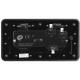 GNIAZDO PODTYNKOWE PODWÓJNE ORNO OR-GM-9047/B 2x 2P+Z CZARNE IP55