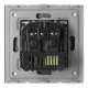 POJEDYNCZE GNIAZDO 2P+Z SCHUKO ORNO OR-AE-13308(GS)/W 2x USB PODTYNKOWY IP20