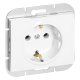 GNIAZDO POJEDYNCZE ONYX 2P+Z SCHUKO ORNO OR-OE-7505(GS)/W PODTYNKOWE IP20 10szt
