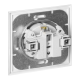 GNIAZDO POJEDYNCZE LUNA 2P+Z SCHUKO ORNO OR-OE-7605(GS)/G PODTYNKOWE IP20 10szt