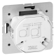 ŚCIEMNIACZ OBROTOWY LED PEARL ORNO OR-OE-7716/LED/B PODTYNKOWY IP20