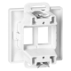 PODWÓJNY ADAPTER RJ45 + PŁYTKA CZOŁOWA PEARL ORNO OR-OE-7717/2/W PODTYNKOWE IP20