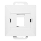 POJEDYNCZY ADAPTER  RJ45 + PŁYTKA CZOŁOWA PEARL ORNO OR-OE-7717/W PODTYNKOWE IP20
