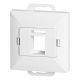 POJEDYNCZY ADAPTER  RJ45 + PŁYTKA CZOŁOWA PEARL ORNO OR-OE-7717/W PODTYNKOWE IP20