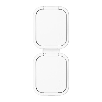 GNIAZDO PODWÓJNE ORNO OR-OE-7806/V/W NATYNKOWE PIONOWE 2x 2P+Z IP54 5 szt.