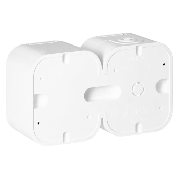 GNIAZDO PODWÓJNE ORNO OR-OE-7806/W NATYNKOWE 2x2P+Z IP54 10szt.