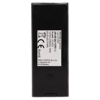 DZWONEK BEZPRZEWODOWY BATERYJNY ORNO CALYPSO OR-DB-QS-112 120m DC