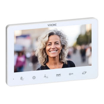 ZESTAW WIDEODOMOFONOWY VIRONE ANGU VDP-72/W 7